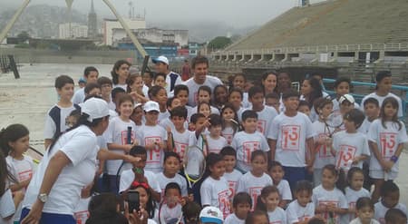 Gustavo Kuerten no Sambódromo do Rio de Janeiro