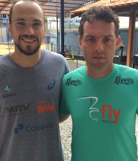 Bruno Soares e Hugo Daibert. Crédito: Divulgação