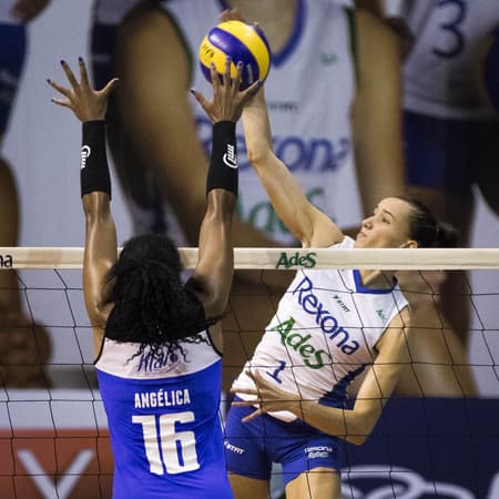 Rexona venceu o Pinheiros (Foto: Márcio Rodrigues/MPIX)