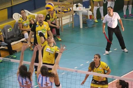 Rio do Sul/Equibrasil venceu o São Cristóvão Saúde/São Caetano e segue invicto em Santa Catarina (Foto: Divulgação)