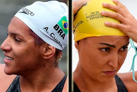 Ana Marcela Cunha e Poliana Okimoto