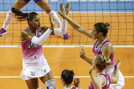 Vôlei Nestlé foi destaque no feminino  (Foto: Wander Roberto/Inovafoto/CBV)