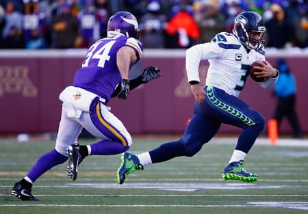 Seattle Seahawks e Minnesota Vikings (foto:Hannah Foslien / GETTY IMAGES NORTH AMERICA / AFP)