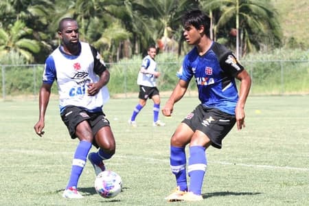 Sandro Silva treino Vasco