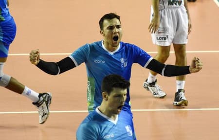 Bruno Canuto, do Minas  (Alexandre Arruda/CBV)