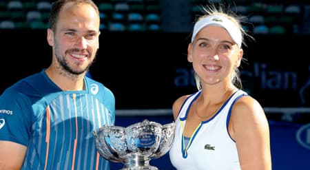 Bruno Soares e Elena Vesnina