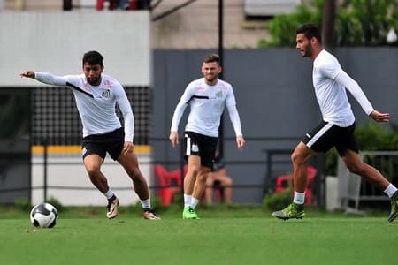 Treino Santos