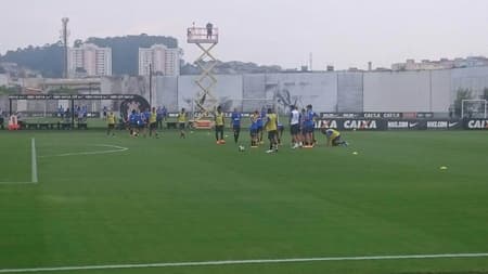 Corinthians treina no CT