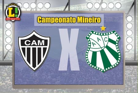 Apresentação Atlético-MG x Caldense Campeonato Mineiro