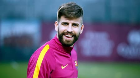 Pique - Treino do Barcelona