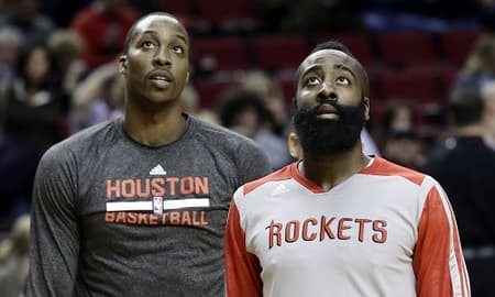 Dwight Howard e James Harden
