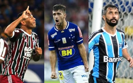 Diego Souza, De Arrascaeta e Douglas