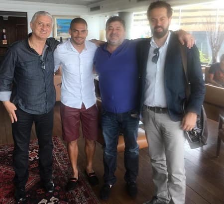 Clayton, empresário e diretoria do Galo (Foto: Reprodução / Instagram)