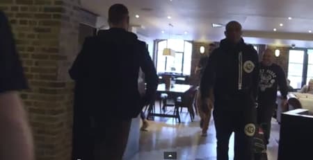 Anderson Silva cruza com Bisping em hotel (FOTO: Reprodução)