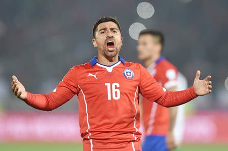 David Pizarro Chile(Foto:Rodrigo Arangua/AFP)
