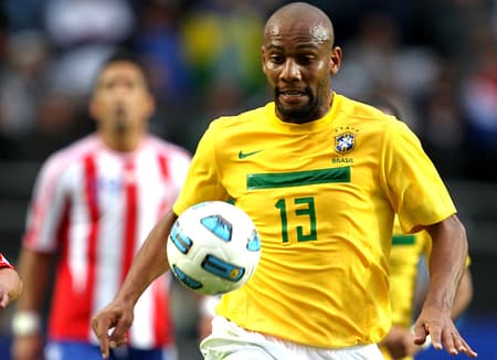 Conhecido pelo vigor físico, Maicon disputou duas Copas do Mundo pela Seleção Brasileira