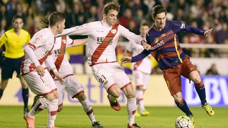 HOME - Rayo Vallecano x Barcelona - Campeonato Espanhol - Messi (Foto: Pierre-Philippe Marcou/AFP)