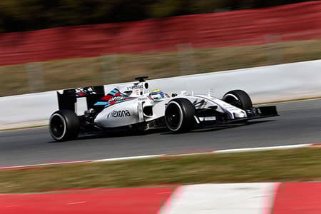 Felipe Massa (Williams) - Testes Barcelona