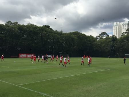 São Paulo treino