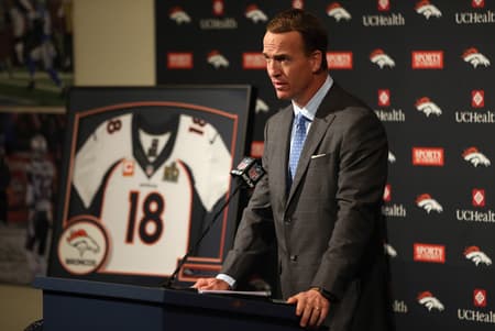 Peyton Manning em Coletiva