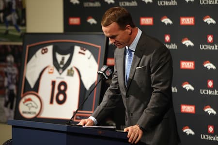 Peyton Manning em Coletiva