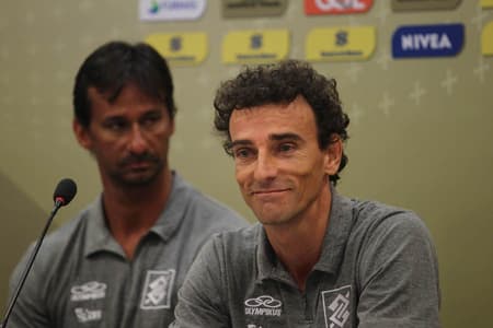 Coletiva do vôlei de praia