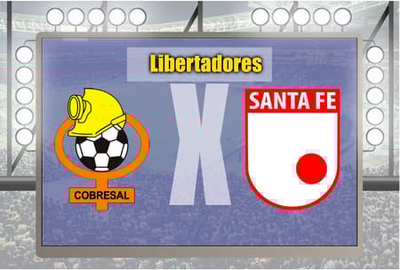 Apresentação Libertadores - Cobresal x Santa Fe