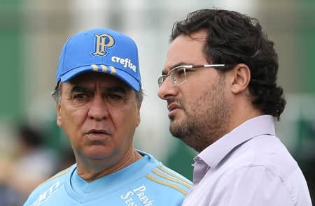 Marcelo Oliveira e Alexandre Matos ((Foto:Cesar Greco/Ag Palmeiras/Divulgação)