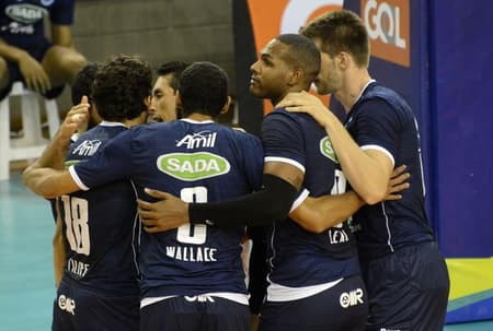 Sada Cruzeiro teve a melhor campanha na fase de classificação  (Foto: Alexandre Arruda/CBV)