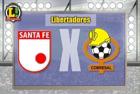 Apresentação Santa Fe x Cobresal Libertadores