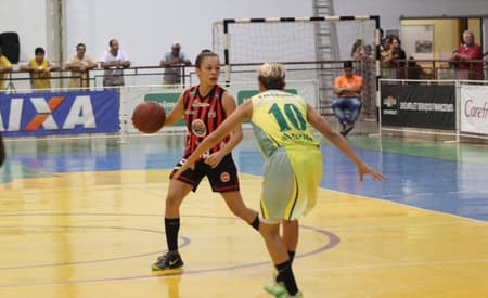 Basquete Feminino Presidente Venceslau x anto André (foto:Cláudio Almeida/Divulgação)