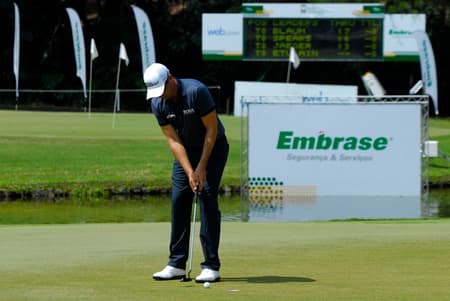 Golfe: Alexandre Rocha chega às finais do Brasil Champions a quatro tacadas do líder