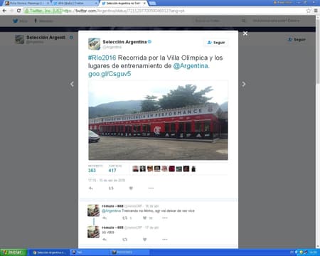 Hermanos já falaram sobre o Ninho no Twitter (Reprodução)