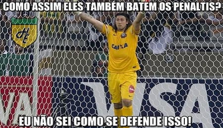 Corinthians e Audax - meme