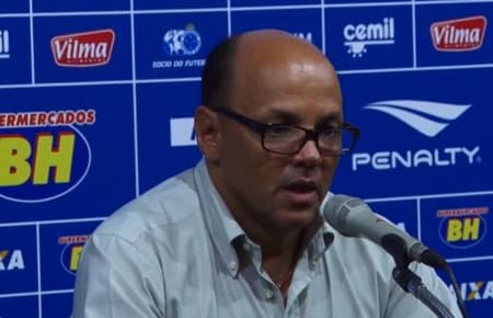 Geraldo Delamore - Técnico interino do Cruzeiro
