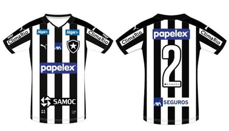 Camisa do Botafogo para a final do Carioca-2016 (Foto: Reprodução)