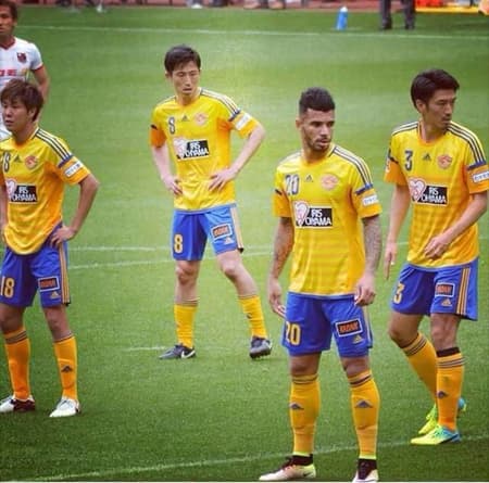 Atacante Ramon Lopes, do Vegalta Sendai
