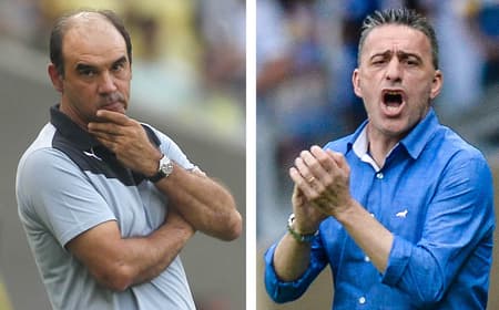 Ricardo gomes e Paulo Bento (foto:Paulo Sergio/LANCE!Press/Juliana Flister / Agencia i7)