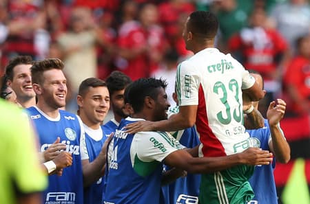 Último confronto: Flamengo 1 x 2 Palmeiras - 5/6/2016
