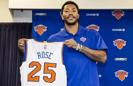 Derrick Rose no New York Knicks