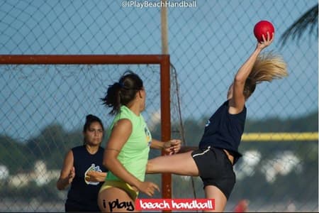 Seleções treinam no Handebol Futuro, time da região/ Foto: Handebol Futuro - I Play Beach Handball