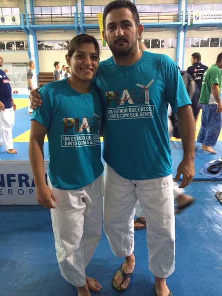 Sarah Menezes e Expedito Falcão