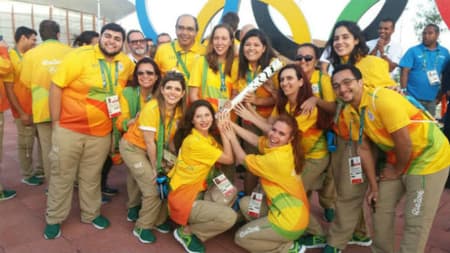 Voluntários na Rio-2016