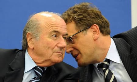 Joseph Blatter e Jérôme Valcke