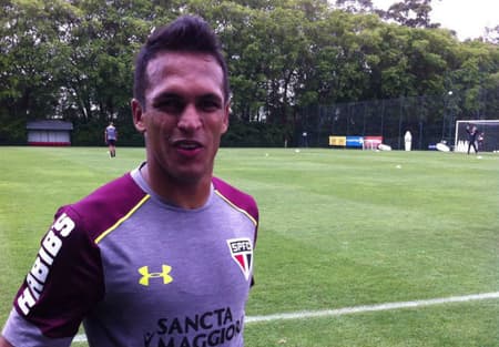 Robson posou para o LANCE! após o treino desta sexta