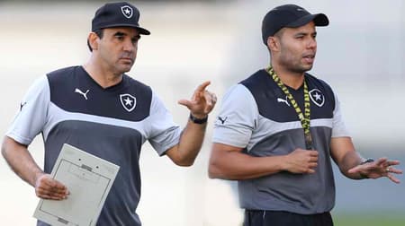 Ricardo Gomes e Jair Ventura - Botafogo