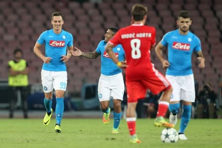 Allan - Napoli x Benfica