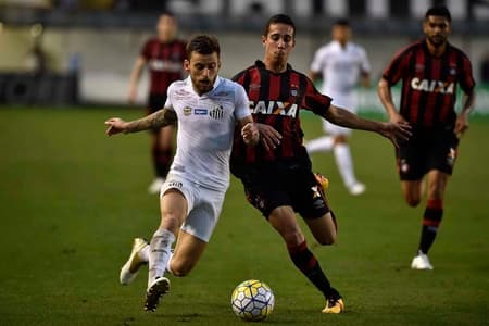 Último confronto: 1/10/2016: Santos 2 x 0 Atlético-PR