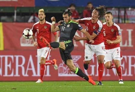 Bale - Austria x Pais de Gales