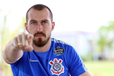 Titular com Oswaldo de Oliveira no Corinthians, Walter conversou com o LANCE!&nbsp;